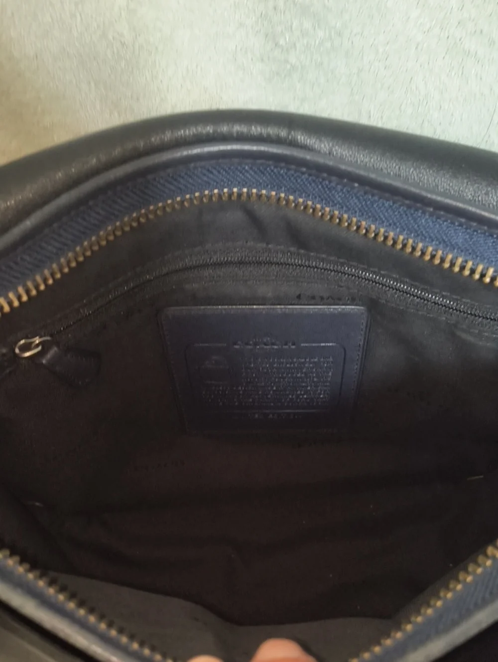 Coach 75th Anniversary Limited Edition Saddle Bag In Midnight Navy